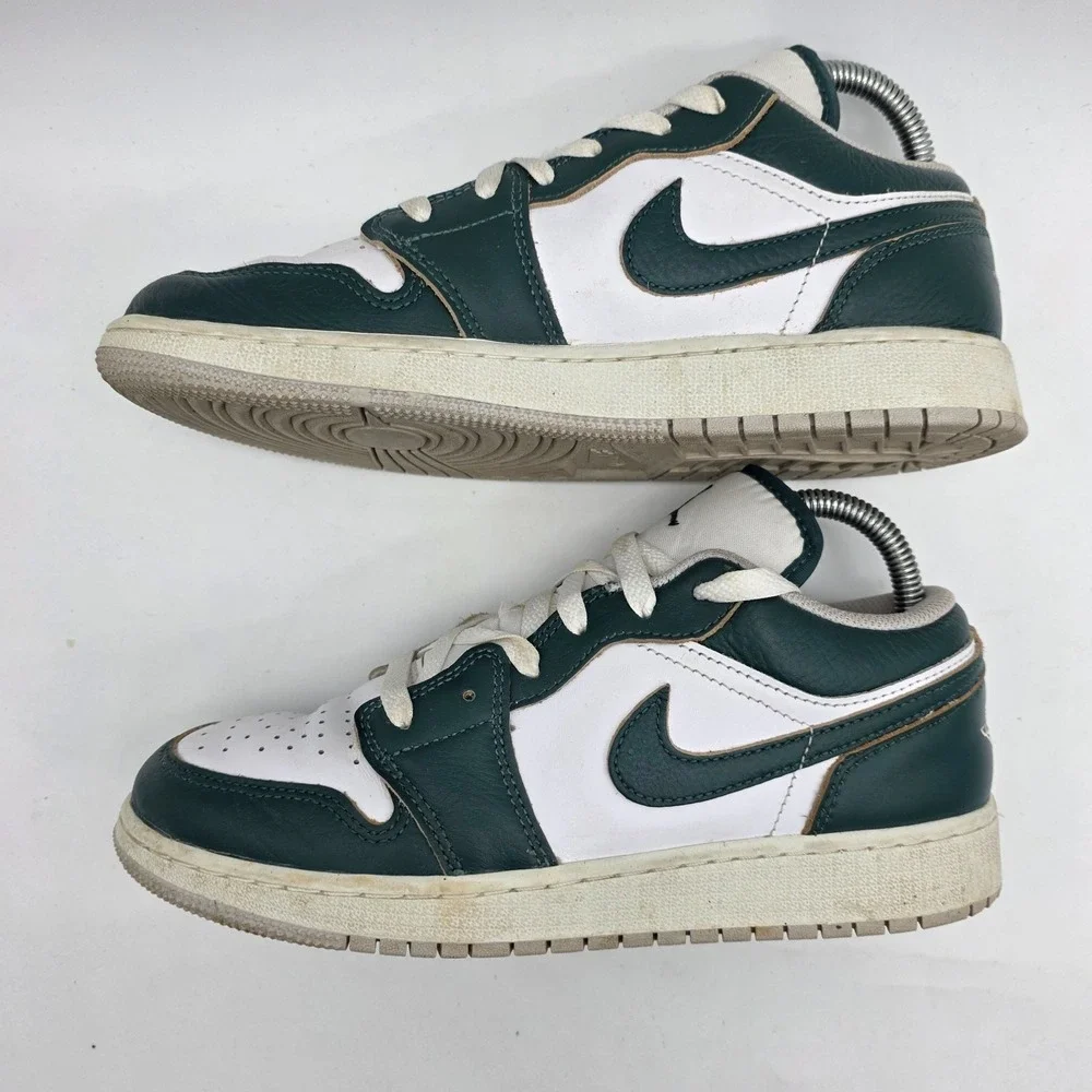 Nike Air Jordan 1 Low SE GS Oxidized Green/White FQ8041-300 7Y Youth